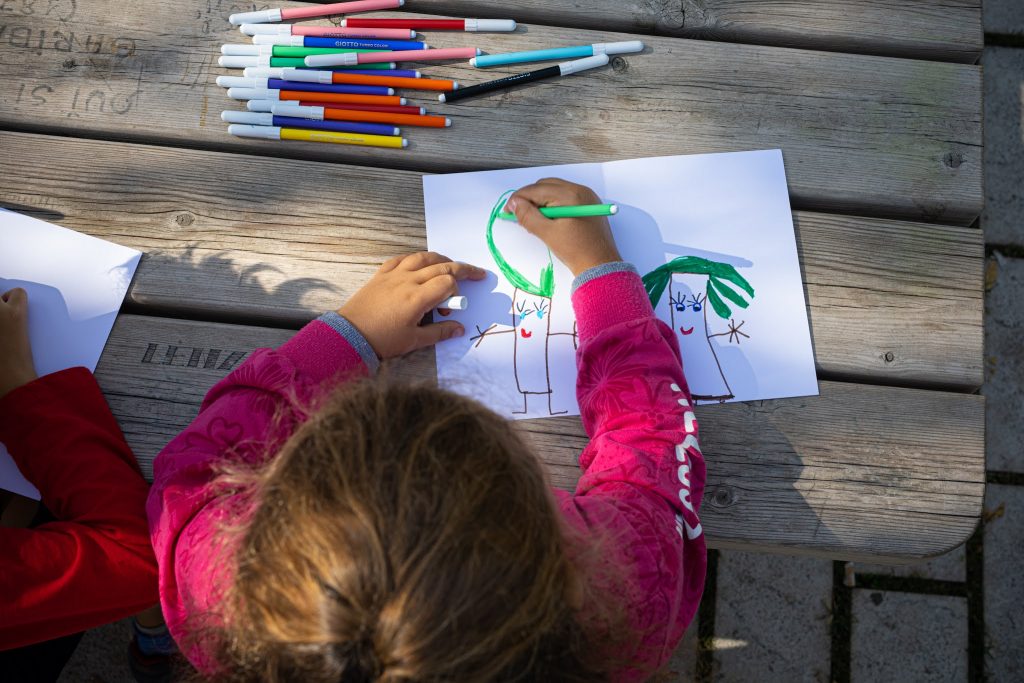 Giochiamo con le foglie